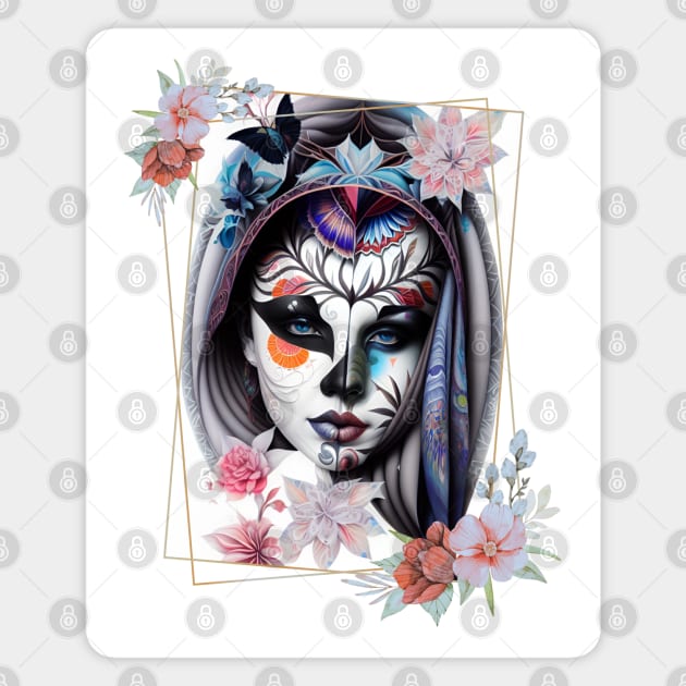 Galactic Mary Magdalene Magnet by Mazzlo Shop